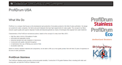 Desktop Screenshot of profidrumusa.com