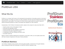 Tablet Screenshot of profidrumusa.com